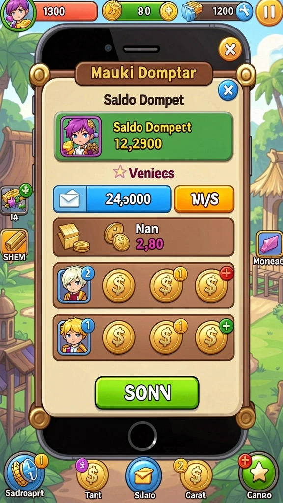 Mode multiplayer yang memungkinkan bermain dengan teman.