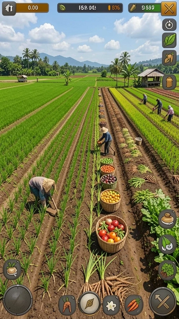 Variasi permainan yang beragam dan seru.