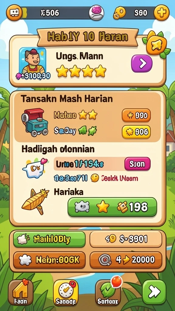 Tampilan antarmuka yang intuitif dan menarik.