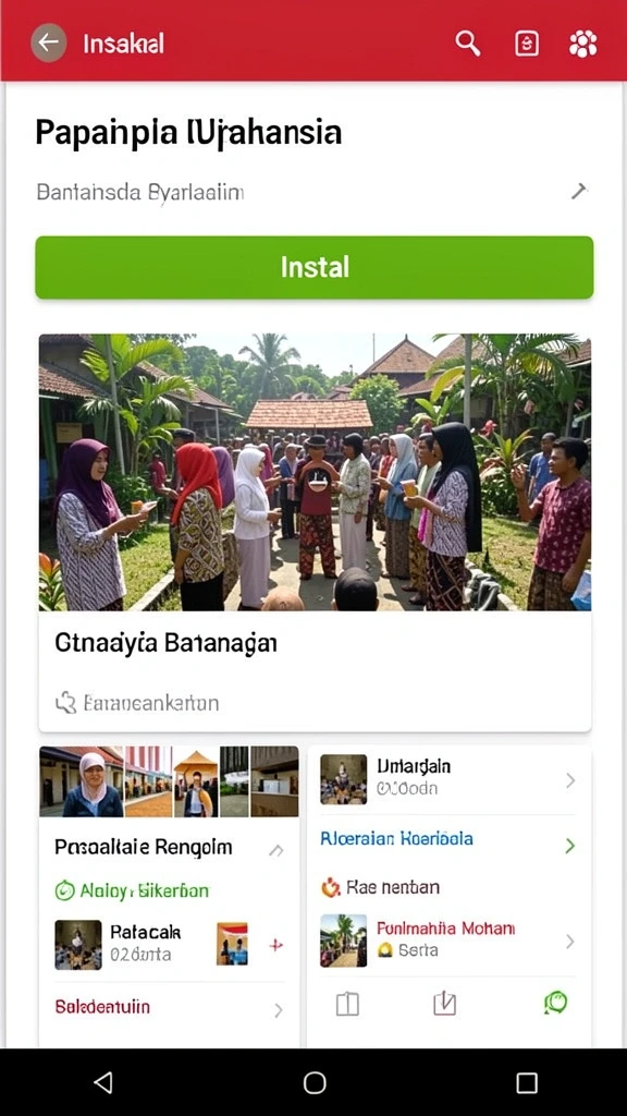 Tampilan antarmuka yang menarik dan mudah digunakan.
