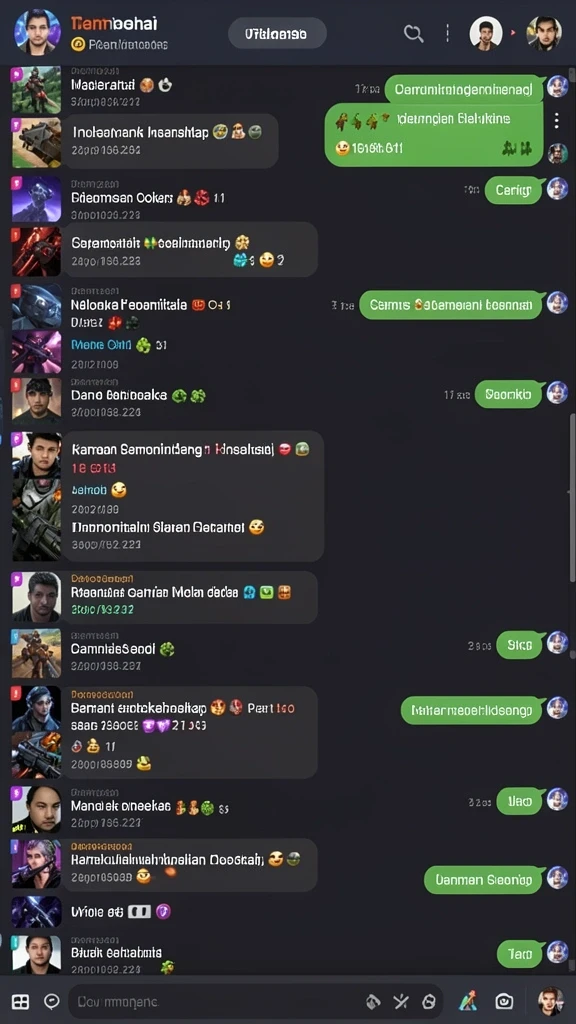 Karakter yang dapat dikustomisasi sesuai keinginan.