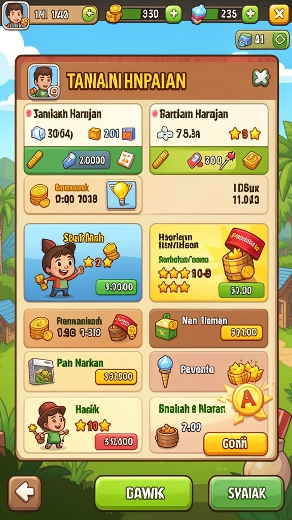 Tangkapan layar menunjukkan fitur gameplay yang menantang.