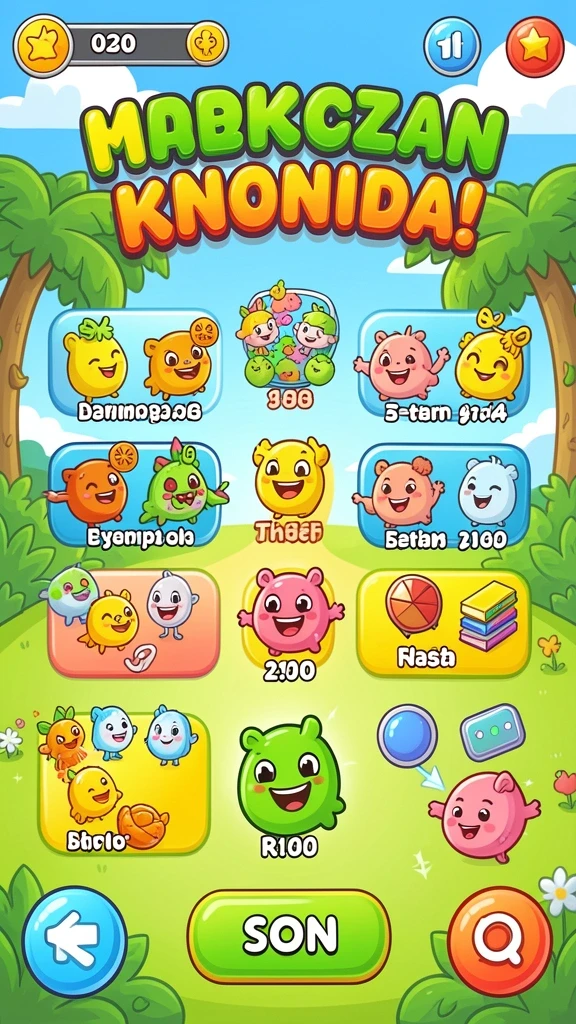 Penggambaran karakter yang unik dan penuh warna.
