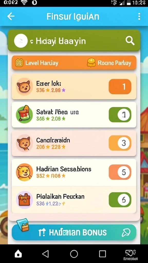 Pengalaman bermain dengan tantangan yang menarik.