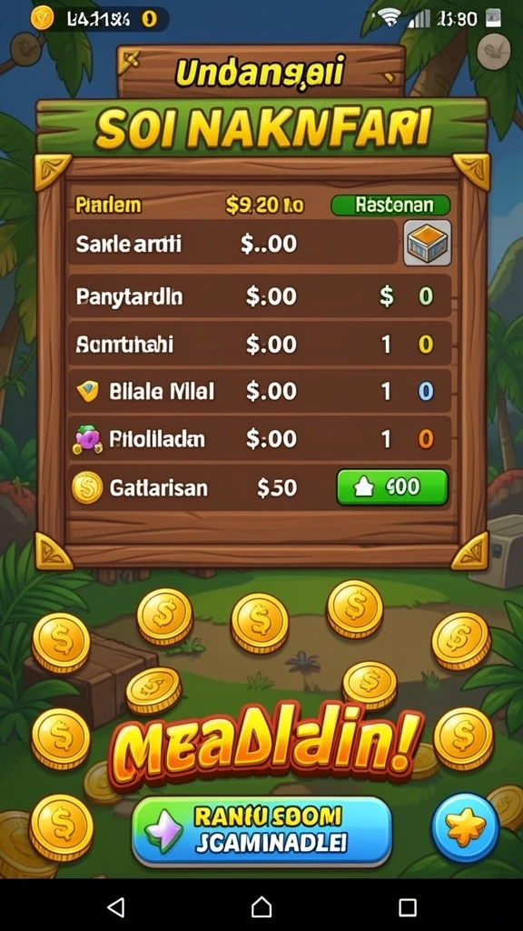 Fitur multiplayer yang memungkinkan bermain dengan teman.
