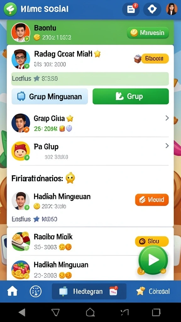 Tampilan karakter utama dalam CACOR78 yang menawan.