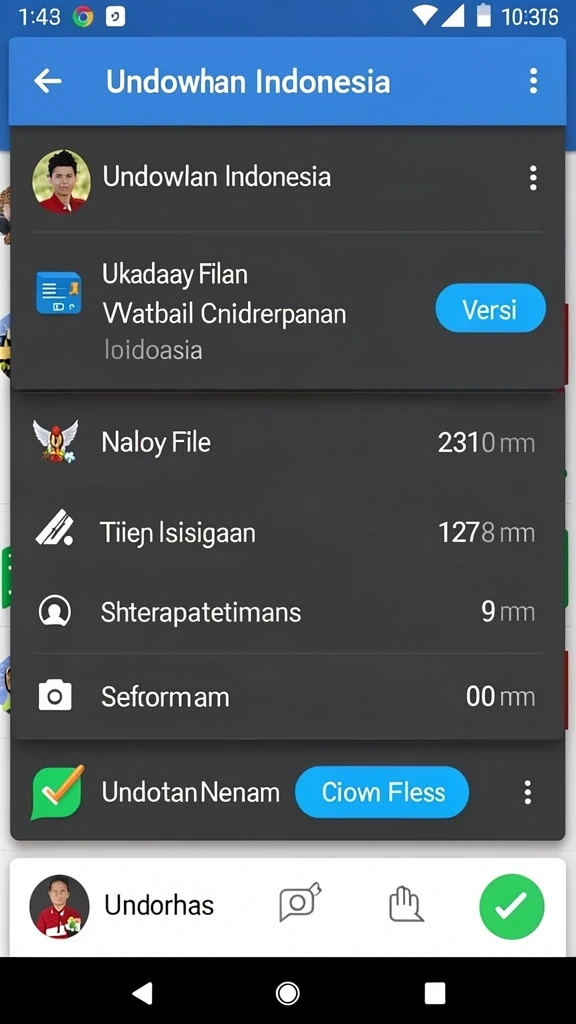 Tampilan antarmuka yang menarik dan user-friendly.