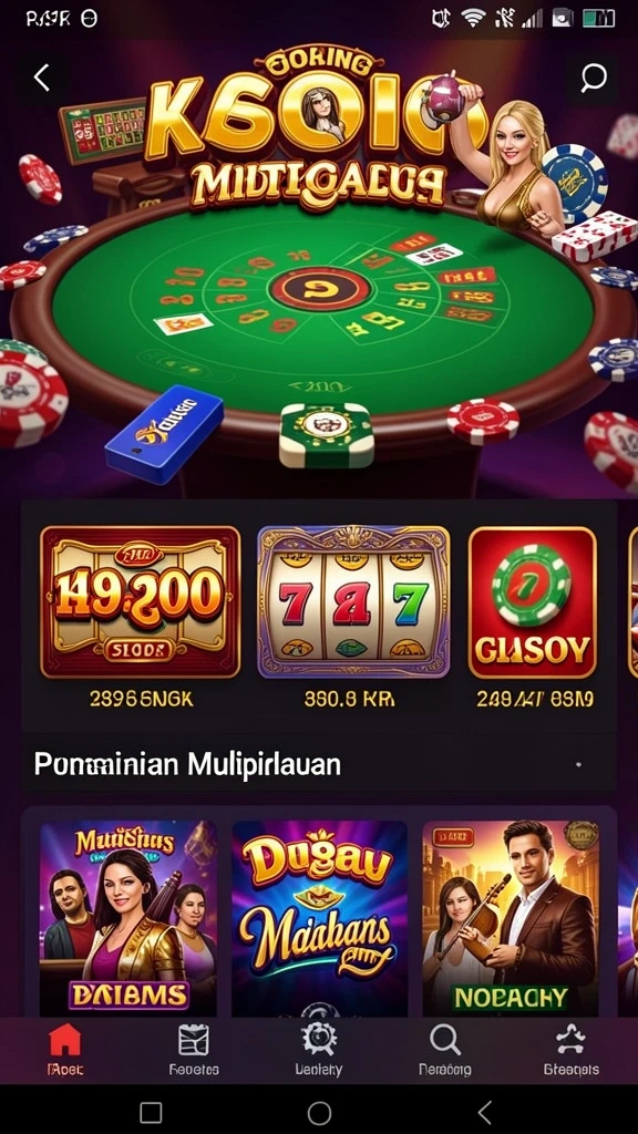 Menampilkan grafis luar angkasa yang menakjubkan.