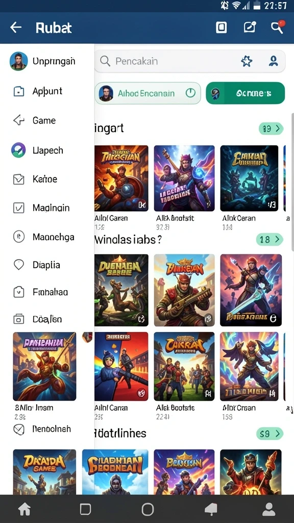 Tampilan antarmuka yang intuitif dan mudah digunakan.