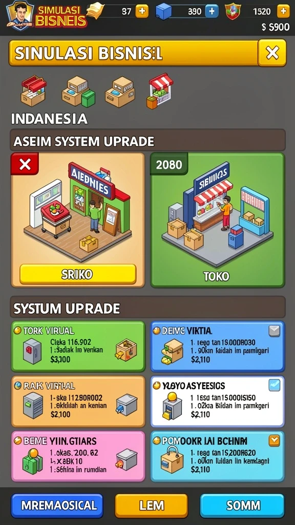 Tampilan antarmuka yang modern dan mudah digunakan.