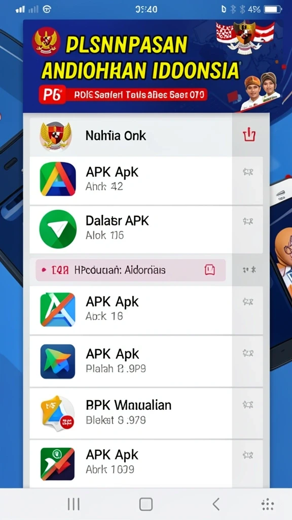 Tampilan antarmuka permainan yang user-friendly.