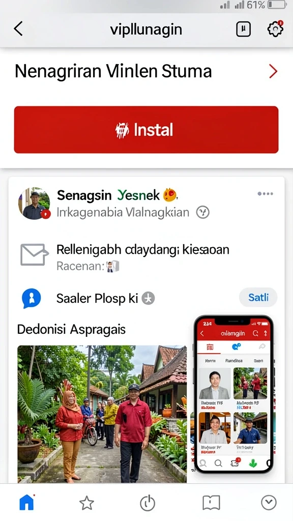 Fitur interaksi sosial dengan pemain lain.