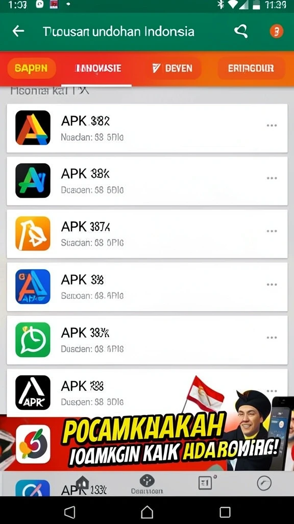 Tampilan antarmuka yang user-friendly.