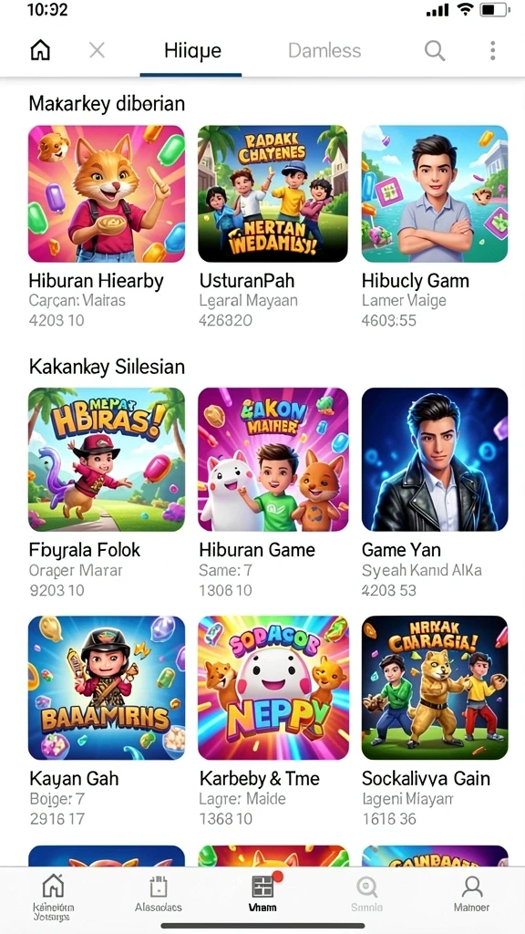 Gameplay yang menarik dan penuh tantangan.