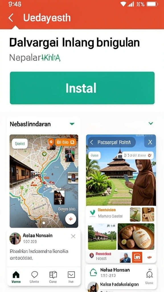 Menu kostumisasi karakter yang kaya.