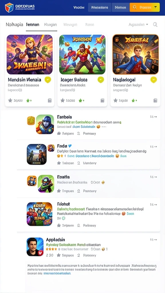 Pengguna dapat melihat level yang menantang di KAKWIN.