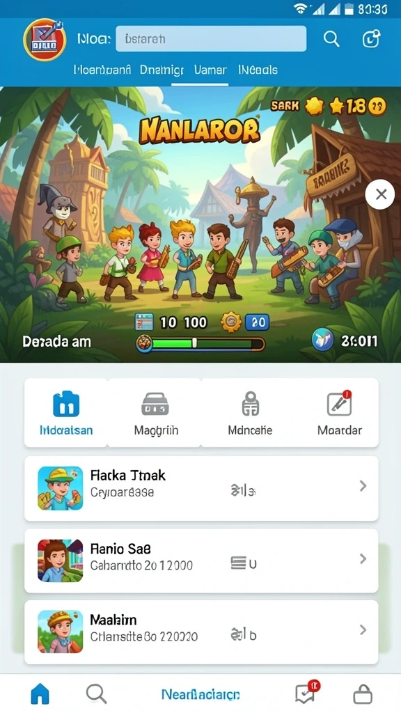 Karakter yang beragam dan penuh warna.