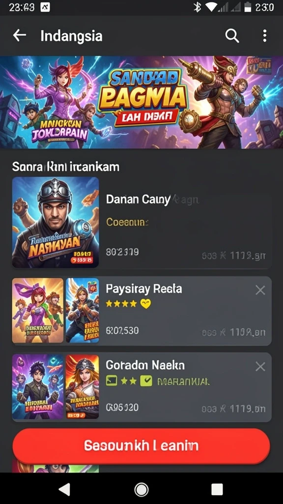 Tampilan antarmuka yang menarik dan mudah digunakan.