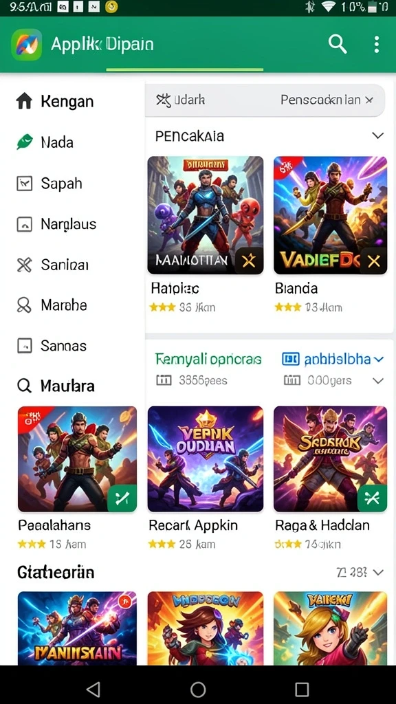 Misi yang menantang dan seru untuk dimainkan.