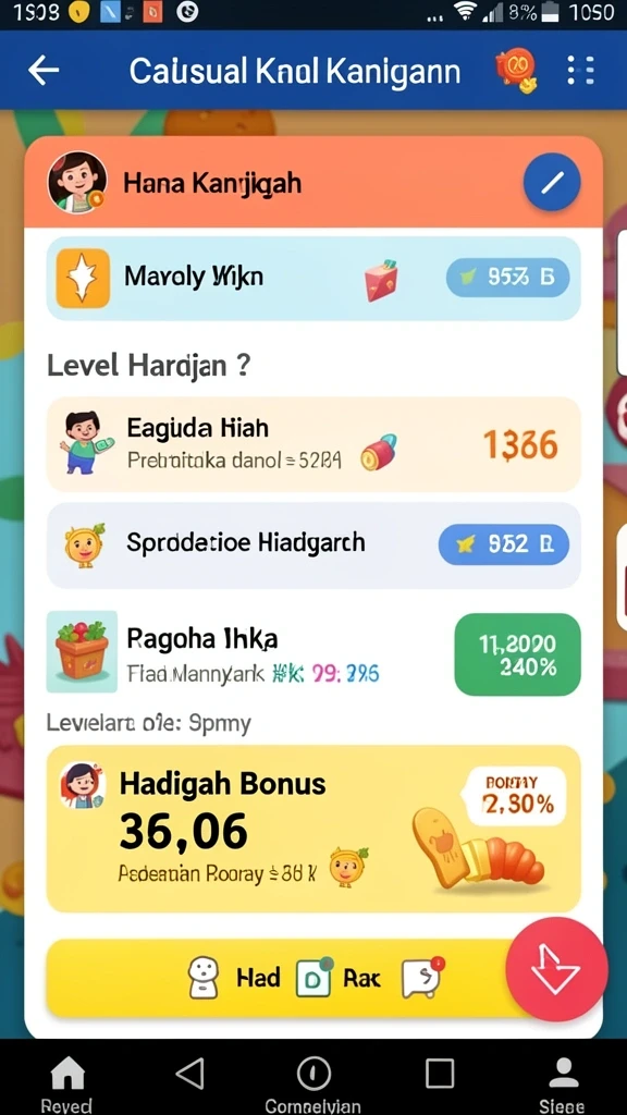 Koleksi karakter unik dalam game MAU777.