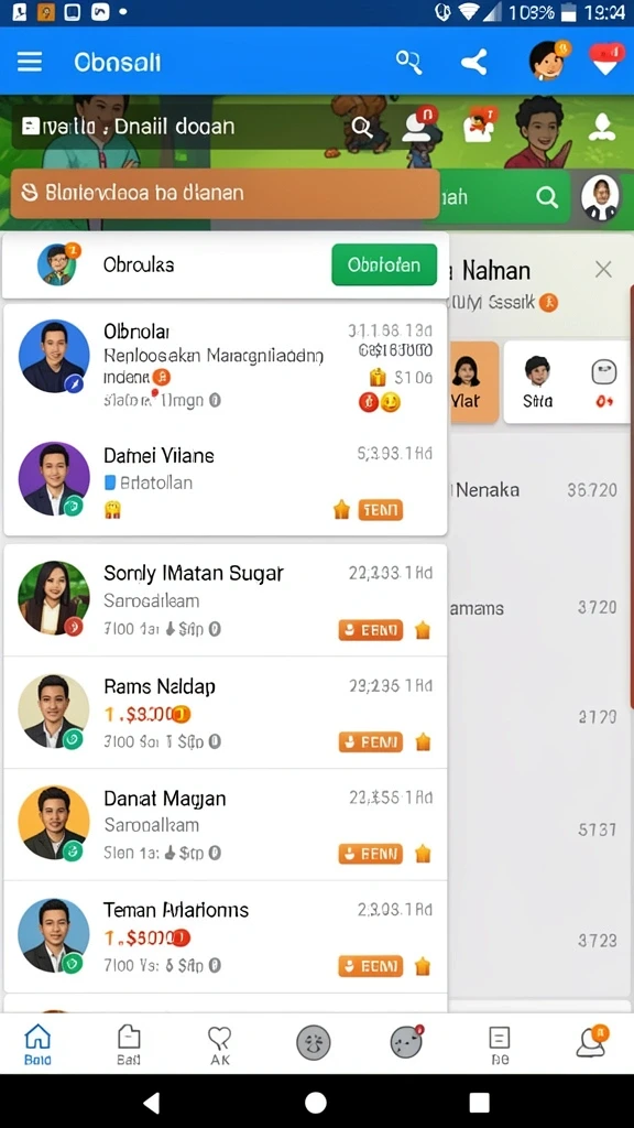 Fitur kompetitif multiplayer yang seru.