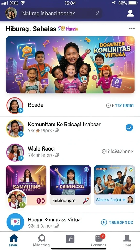 Tampilan antarmuka yang sederhana dan mudah dipahami.