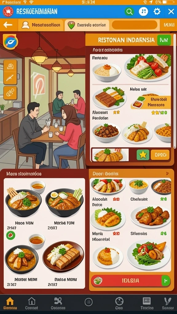 Moment seru saat bermain bersama teman.