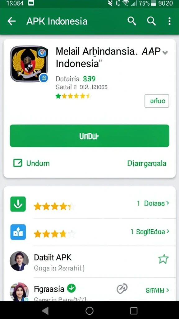 Tampilan antarmuka yang intuitif dan mudah digunakan.