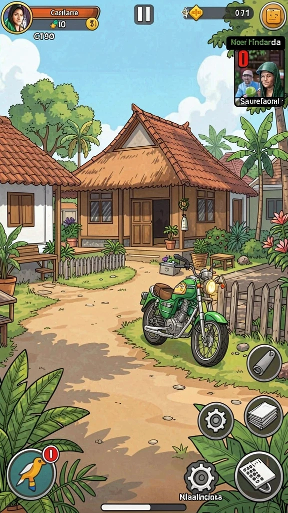 Gambaran antarmuka aplikasi yang ramah pengguna.