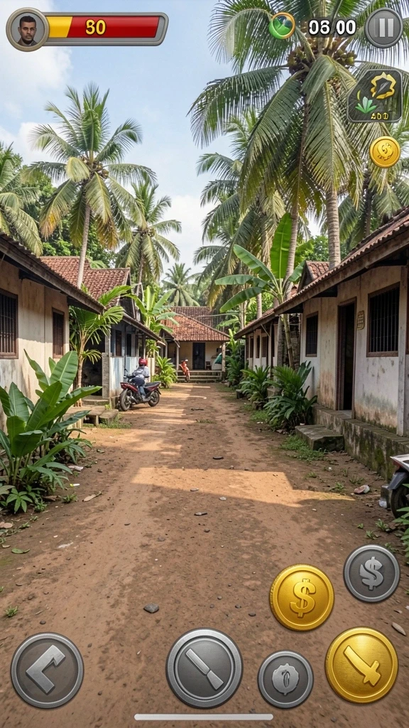 Misi dan tantangan seru di dalam permainan.
