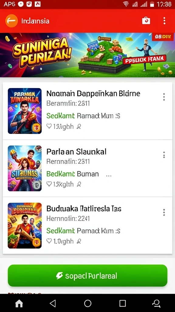 Momen pertempuran epik melawan monster yang menantang.