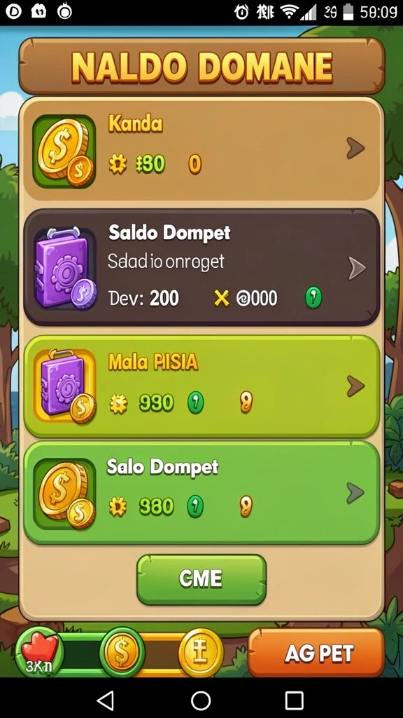 Tangkapan layar kedua menampilkan mode multiplayer saat kompetisi.