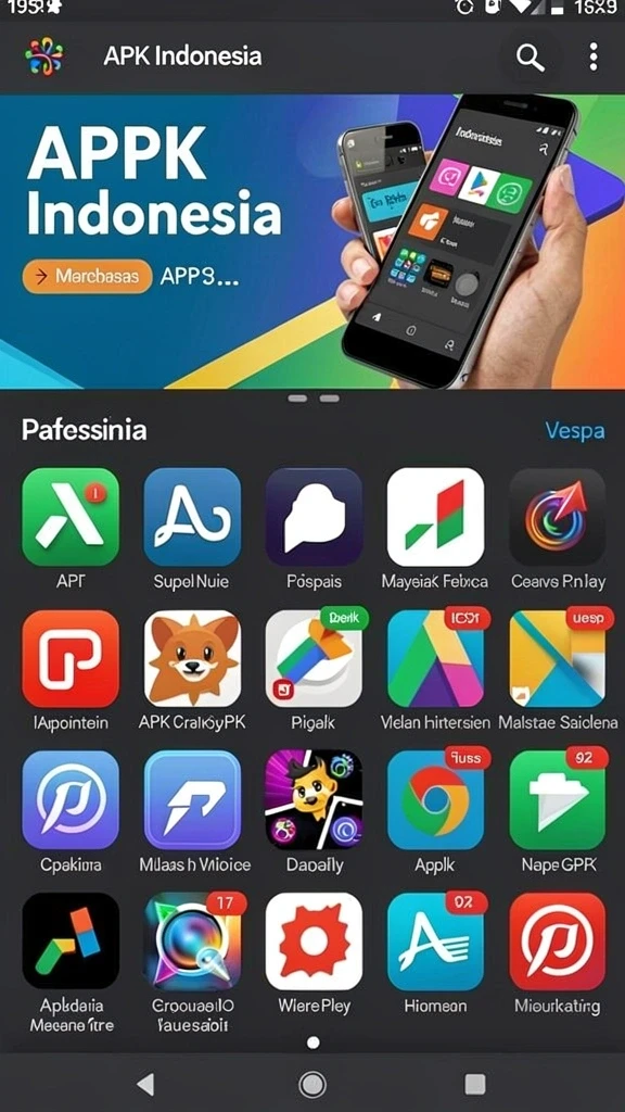 Tampilan antarmuka yang modern dan ramah pengguna.