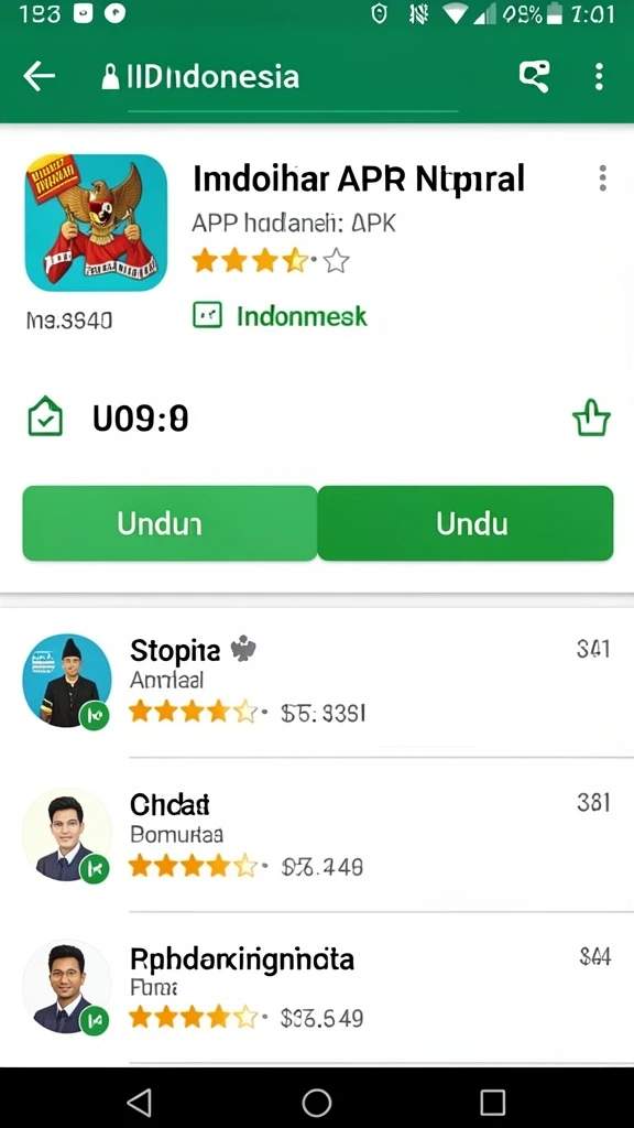 Fitur karakter yang beragam untuk dipilih.