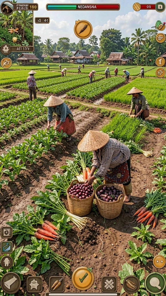 Tampilan antarmuka permainan yang menarik dan mudah digunakan.