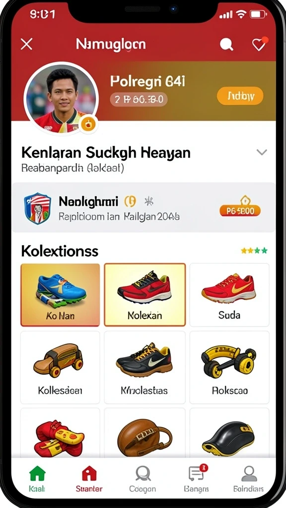 Tangkapan layar menunjukkan tampilan antarmuka yang menarik.