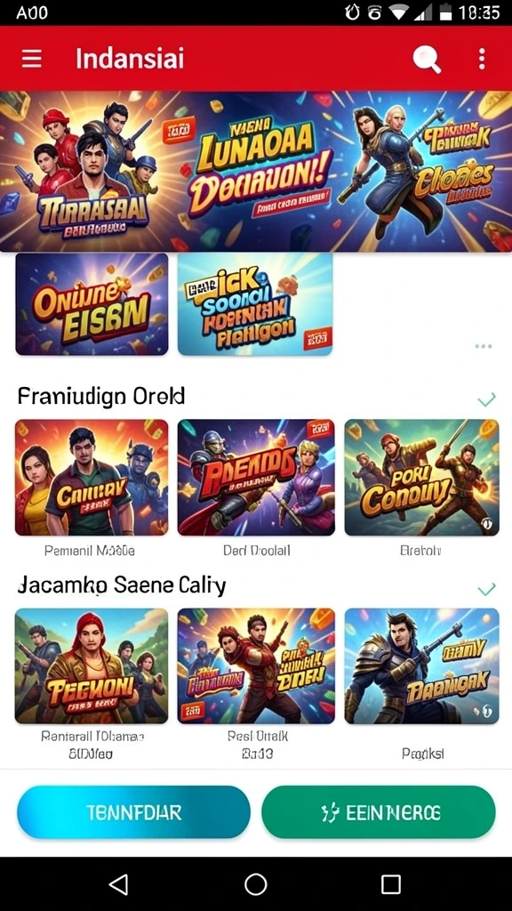 Ilustrasi rewards yang bisa didapatkan oleh pemain.